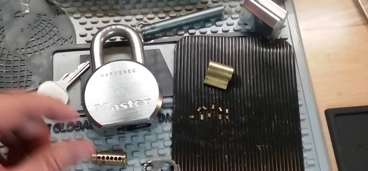 Rekey Master Lock in Stanford